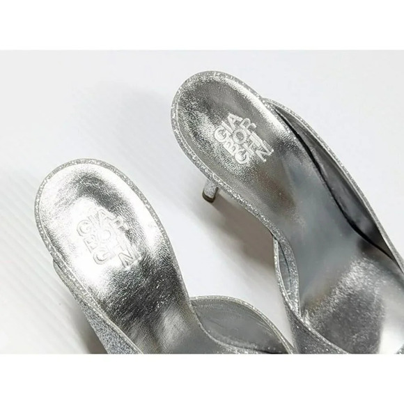 Gia Borghini Women's Abella Glitter Pointed Toe Heel Mules Size 39 (MSRP $550) - Picture 7 of 11